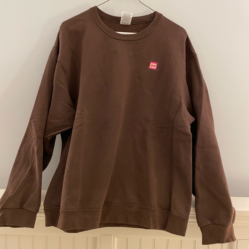 Dunkin Donuts Brown Sweatshirt
